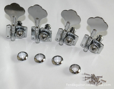 【貝司花形柄弦軸BASS鉻色開放式調弦器琴頭鈕4個一套】價格,廠家,圖片,樂器配件,惠州市惠陽區秋長倍音五金電子加工部-